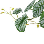 GloboStar® Artificial Garden HANGING ALOCASIA 20601 Τεχνητό Διακοσμητικό Κρεμαστό Φυτό Αλοκάσια Μ28 x Π27 x Υ50cm - Image 5