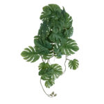 GloboStar® Artificial Garden MONSTERA HANGING PLANT 20605 - Τεχνητό Διακοσμητικό Κρεμαστό Φυτό Μονστέρα Υ45cm - Image 2