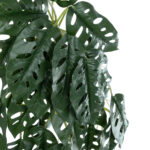 GloboStar® Artificial Garden MONSTERA HANGING PLANT 20608 - Τεχνητό Διακοσμητικό Κρεμαστό Φυτό Μονστέρα Υ45cm - Image 3