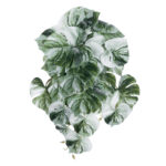 GloboStar® Artificial Garden ALBINO MONSTERA HANGING PLANT 20609 - Τεχνητό Διακοσμητικό Κρεμαστό Φυτό Μονστέρα Υ45cm - Image 2