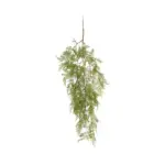 GloboStar® Artificial Garden HANGING FERN 20620 Τεχνητό Διακοσμητικό Κρεμαστό Φυτό Φτέρης Μ32 x Π14 x Υ96cm - Image 2