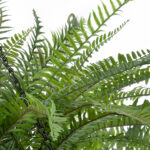 GloboStar® Artificial Garden FERN HANGING PLANT 20624 Τεχνητό Κρεμαστό Διακοσμητικό Φυτό Φτέρης Y45cm - Image 4