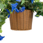GloboStar® Artificial Garden MORNING GLORY HANGING PLANT 20636 Τεχνητό Κρεμαστό Διακοσμητικό Φυτό Ορτανσίας Y55cm - Image 6