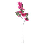 GloboStar® Artificial Garden BOUGAUVILLEA BRANCH 20643 Τεχνητό Διακοσμητικό Κλαδί Μπουκανβίλιας Φουξ Y80cm - Image 2