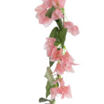GloboStar® Artificial Garden BOUGAUVILLEA BRANCH 20655 Τεχνητό Διακοσμητικό Κλαδί Μπουκανβίλιας Ροζ - Πορτοκαλί Y80cm - Image 3