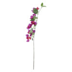 GloboStar® Artificial Garden BOUGAUVILLEA BRANCH 20656 Τεχνητό Διακοσμητικό Κλαδί Μπουκανβίλιας Φουξ Y80cm - Image 2