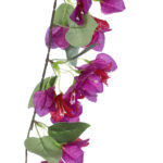 GloboStar® Artificial Garden BOUGAUVILLEA BRANCH 20656 Τεχνητό Διακοσμητικό Κλαδί Μπουκανβίλιας Φουξ Y80cm - Image 3