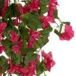 GloboStar® Artificial Garden BOUGAINVILLEA BRANCH 20663 Τεχνητό Κρεμαστό Διακοσμητικό Κλαδί Μπουκαμβίλιας Φουξ Μ45 x Π12 x Υ90cm - Image 3