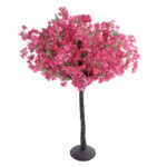 GloboStar® Artificial Garden BOUGAUVILLEA 20669 Τεχνητό Διακοσμητικό Δέντρο με Ανθη Μπουκανβίλιας Φουξ Υ150cm - Image 2