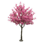 GloboStar® Artificial Garden BOUGAUVILLEA 20670 Τεχνητό Διακοσμητικό Δέντρο με Ανθη Μπουκανβίλιας Φουξ Υ250cm - Image 2