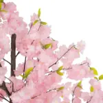 GloboStar® Artificial Garden PINK CHERRY BLOSSOM TREE 20677 Τεχνητό Διακοσμητικό Δέντρο Ροζ Άνθος Κερασιάς Υ160cm - Image 3