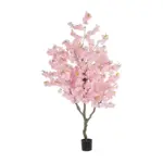 GloboStar® Artificial Garden PINK CHERRY BLOSSOM TREE 20678 Τεχνητό Διακοσμητικό Δέντρο Ροζ Άνθος Κερασιάς Υ200cm - Image 2