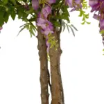 GloboStar® Artificial Garden WISTERIA PINK 20681 Τεχνητό Διακοσμητικό Δέντρο Ροζ Βιστερία Μ60 x Π60 x Υ180cm - Image 4