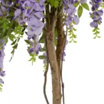GloboStar® Artificial Garden WISTERIA PURPLE 20682 Τεχνητό Διακοσμητικό Δέντρο Μωβ Βιστερία Μ60 x Π60 x Υ180cm - Image 4