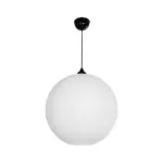 GLOBOSTAR® GABIA 206-0002 Μοντέρνο Κρεμαστό Φωτιστικό Οροφής με Ντουί 1 x E27 AC 220-240V IP20 - Λευκό - Μ40 x Π40 x Υ42cm - Image 4