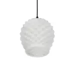 GLOBOSTAR® KEGEL 206-0005 Μοντέρνο Κρεμαστό Φωτιστικό Οροφής με Ντουί 1 x E27 AC 220-240V IP20 - Λευκό - Μ19 x Π19 x Υ19cm - Image 6