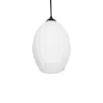 GLOBOSTAR® GURIA 206-0008 Μοντέρνο Κρεμαστό Φωτιστικό Οροφής με Ντουί 1 x E27 AC 220-240V IP20 - Λευκό - Μ19 x Π19 x Υ26cm - Image 6