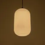GLOBOSTAR® MELONI 206-0019 Μοντέρνο Κρεμαστό Φωτιστικό Οροφής με Ντουί 1 x E27 AC 220-240V IP20 - Λευκό - Μ20 x Π20 x Υ38cm - Image 3
