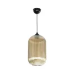 GLOBOSTAR® MELONI 206-0020 Μοντέρνο Κρεμαστό Φωτιστικό Οροφής με Ντουί 1 x E27 AC 220-240V IP20 - Mελί - Μ20 x Π20 x Υ38cm - Image 4