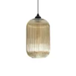GLOBOSTAR® MELONI 206-0020 Μοντέρνο Κρεμαστό Φωτιστικό Οροφής με Ντουί 1 x E27 AC 220-240V IP20 - Mελί - Μ20 x Π20 x Υ38cm - Image 5