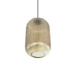 GLOBOSTAR® MELONI 206-0020 Μοντέρνο Κρεμαστό Φωτιστικό Οροφής με Ντουί 1 x E27 AC 220-240V IP20 - Mελί - Μ20 x Π20 x Υ38cm - Image 6