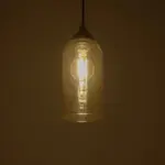 GLOBOSTAR® TUBE 206-0031 Μοντέρνο Κρεμαστό Φωτιστικό Οροφής με Ντουί 1 x E27 AC 220-240V IP20 - Mελί - Μ10 x Π10 x Υ24cm - Image 3