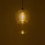 GLOBOSTAR® PIAGE 206-0037 Μοντέρνο Κρεμαστό Φωτιστικό Οροφής με Ντουί 1 x E27 AC 220-240V IP20 - Mελί - Μ17 x Π17 x Υ25cm - Image 3