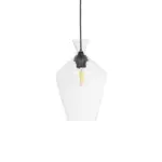 GLOBOSTAR® BALU 206-0040 Μοντέρνο Κρεμαστό Φωτιστικό Οροφής με Ντουί 1 x E27 AC 220-240V IP20 - Διάφανο - Μ20 x Π20 x Υ32cm - Image 5