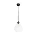 GLOBOSTAR® BALU 206-0043 Μοντέρνο Κρεμαστό Φωτιστικό Οροφής με Ντουί 1 x E27 AC 220-240V IP20 - Διάφανο - Μ20 x Π20 x Υ42cm - Image 4