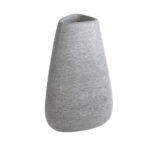 GloboStar® Artificial Garden OXFORD 20796 Επιδαπέδιο Πολυεστερικό Τσιμεντένιο Κασπώ Γλάστρα - Flower Pot Γκρι Μ45 x Π40 x Υ72cm - Image 2