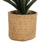 GloboStar® Artificial Garden MEDRANO 20799 ΣΕΤ 2 Διακοσμητικά Πολυεστερικά Τσιμεντένιά Κασπώ Γλάστρες - Flower Pots Μπεζ A:Φ25 x Υ23cm B:Φ25 x Υ23cm - Image 3