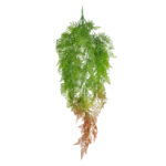 GloboStar® Artificial Garden HANGING FERN 20805 Τεχνητό Διακοσμητικό Κρεμαστό Φυτό Φτέρη Μ40 x Π20 x Υ88cm - Image 2