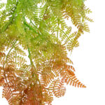 GloboStar® Artificial Garden HANGING FERN 20805 Τεχνητό Διακοσμητικό Κρεμαστό Φυτό Φτέρη Μ40 x Π20 x Υ88cm - Image 3
