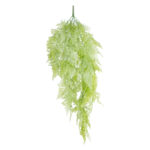 GloboStar® Artificial Garden HANGING FERN 20806 Τεχνητό Διακοσμητικό Κρεμαστό Φυτό Φτέρη Μ40 x Π20 x Υ88cm - Image 2