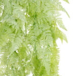GloboStar® Artificial Garden HANGING FERN 20806 Τεχνητό Διακοσμητικό Κρεμαστό Φυτό Φτέρη Μ40 x Π20 x Υ88cm - Image 3