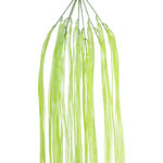 GloboStar® Artificial Garden HANGING GRASS 20813 Τεχνητό Διακοσμητικό Κρεμαστό Φυτό Grass Μ18 x Π4 x Υ81cm - Image 3