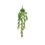 GloboStar® Artificial Garden HANGING CYPRESS 20822 Τεχνητό Διακοσμητικό Κρεμαστό Φυτό Κυπαρίσσι Μ25 x Π15 x Υ80cm - Image 2