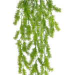 GloboStar® Artificial Garden HANGING CYPRESS 20823 Τεχνητό Διακοσμητικό Κρεμαστό Φυτό Κυπαρίσσι Μ25 x Π15 x Υ80cm - Image 3