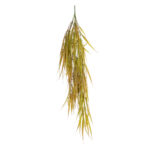 GloboStar® Artificial Garden HANGING CORN GRASS 20824 Τεχνητό Διακοσμητικό Κρεμαστό κλαδί Καλαμπόκι Μ23 x Π10 x Υ91cm - Image 2