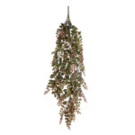 GloboStar® Artificial Garden HANGING FERN BRANCH  20828 Τεχνητό Διακοσμητικό Κρεμαστό κλαδί Φτέρης Μ30 x Π10 x Υ85cm - Image 2
