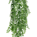GloboStar® Artificial Garden HANGING FERN BRANCH  20829 Τεχνητό Διακοσμητικό Κρεμαστό κλαδί Φτέρης Μ30 x Π10 x Υ85cm - Image 3