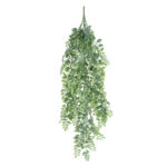 GloboStar® Artificial Garden HANGING FERN BRANCH  20831 Τεχνητό Διακοσμητικό Κρεμαστό κλαδί Φτέρης Μ30 x Π10 x Υ85cm - Image 2