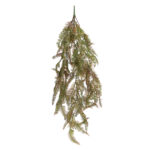 GloboStar® Artificial Garden HANGING FERN BRANCH  20832 Τεχνητό Διακοσμητικό Κρεμαστό κλαδί Φτέρης Μ30 x Π8 x Υ87cm - Image 2