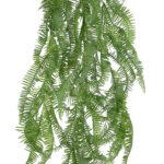 GloboStar® Artificial Garden HANGING FERN BRANCH  20833 Τεχνητό Διακοσμητικό Κρεμαστό κλαδί Φτέρης Μ30 x Π8 x Υ87cm - Image 3