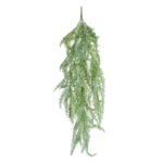 GloboStar® Artificial Garden HANGING FERN BRANCH  20835 Τεχνητό Διακοσμητικό Κρεμαστό κλαδί Φτέρης Μ30 x Π8 x Υ87cm - Image 2