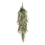 GloboStar® Artificial Garden HANGING FERN 20840 Τεχνητό Διακοσμητικό Κρεμαστό Φυτό Φτέρη Μ25 x Π12 x Υ85cm - Image 2