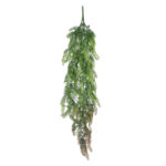 GloboStar® Artificial Garden HANGING FERN 20842 Τεχνητό Διακοσμητικό Κρεμαστό Φυτό Φτέρη Μ25 x Π12 x Υ85cm - Image 2