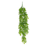 GloboStar® Artificial Garden HANGING LIMA BEAN 20845 Τεχνητό Διακοσμητικό Κρεμαστό Φυτό Φασόλι Λίμα Μ29 x Π10 x Υ86cm - Image 2
