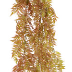 GloboStar® Artificial Garden HANGING FERN 20852 Τεχνητό Διακοσμητικό Κρεμαστό Φυτό Φτέρη Μ30 x Π14 x Υ85cm - Image 3
