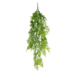 GloboStar® Artificial Garden HANGING FERN 20853 Τεχνητό Διακοσμητικό Κρεμαστό Φυτό Φτέρη Μ30 x Π14 x Υ85cm - Image 2